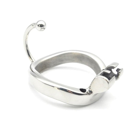BDStyle Ball Hook Cuff Cock Chastity Device Metal Construction - Male Chastity