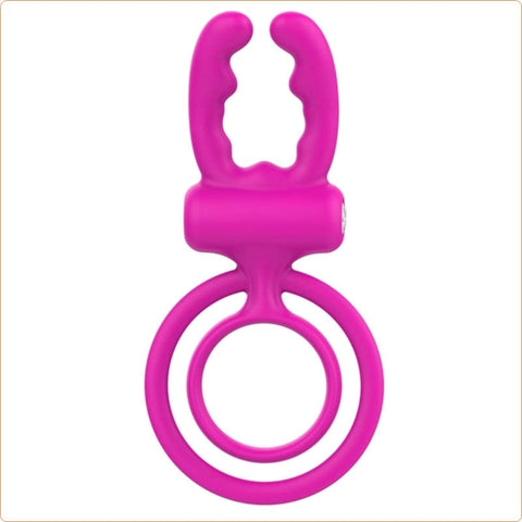 BDStyle Beatles Vibration Cock Ring with Flexible Fit - Ball and Cock Toys