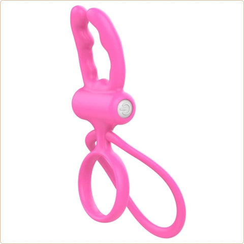BDStyle Beatles Vibration Cock Ring with Flexible Fit - Ball and Cock Toys