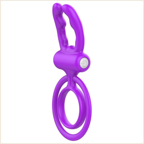 BDStyle Beatles Vibration Cock Ring with Flexible Fit - Ball and Cock Toys