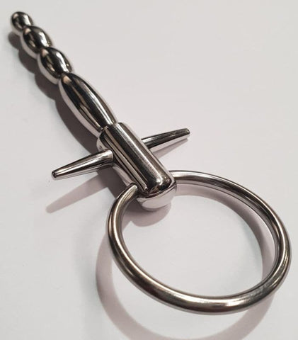 Hells Couture Waves of Ecstasy Stainless Steel Urethral Stimulator - Penis Plugs