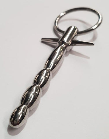 Hells Couture Waves of Ecstasy Stainless Steel Urethral Stimulator - Penis Plugs
