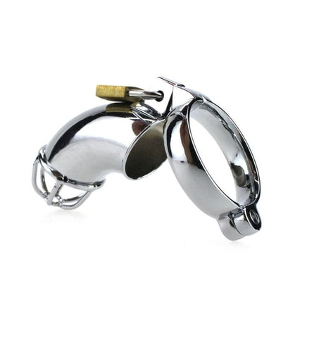 BDStyle Bird Cage Steel Chastity Device for Male Restraint Control - Male Chastity