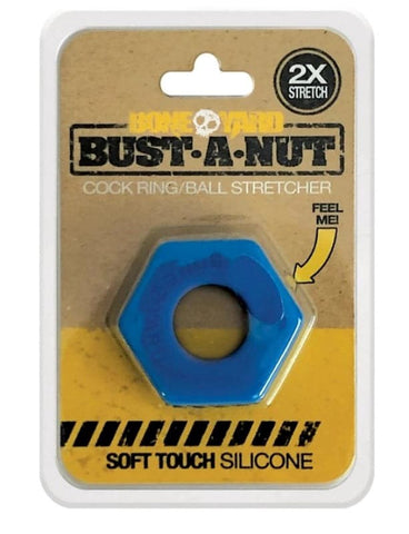 C1R Releasing Boneyard Bust A Nut Cock Ring Hexagonal Design - Cock Rings