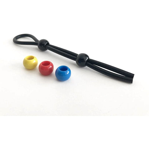 Boneyard Cock Leash Double - Stretchy Cock Rings