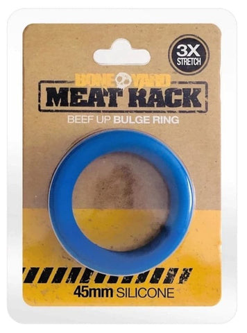 C1R Releasing Boneyard Meat Rack Stretchy Silicone Cock Ring - Stretchy Cock Rings