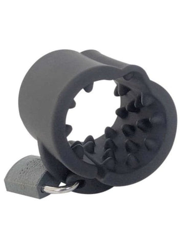Brutus Cruncher Lockable Spiked Ball Stretcher - Ball and Cock Toys