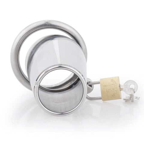 BDStyle Bucket Chastity Cage with Dual Locking System - Male Chastity