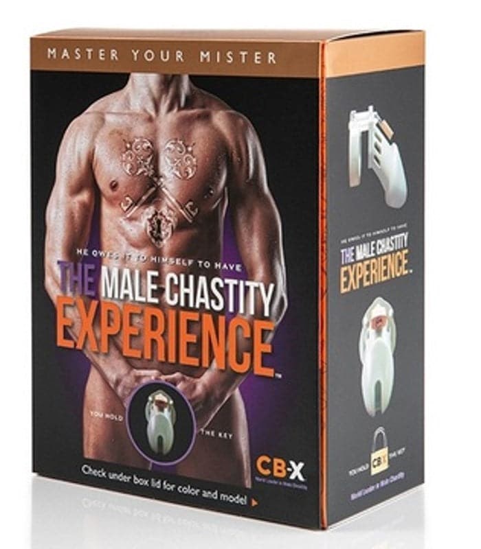 CB-3000 Black - Male Chastity Cock Cage Kit - - Male Chastity