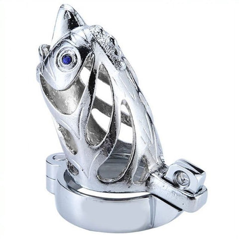 BDStyle Chinese Zodiac Cock Cage Rooster Stainless Steel Male Chastity - Male Chastity
