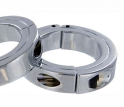 BDStyle Clip Cock & Ball Metal Ring Adjustable Clip Design - Cock Rings