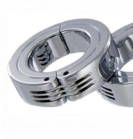 BDStyle Clip Cock & Ball Metal Ring Adjustable Clip Design - Cock Rings