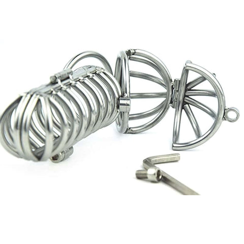 BDStyle Cock and Ball Prison Male Chastity Device - Male Chastity