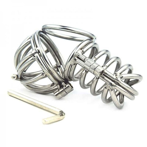 BDStyle Cock and Ball Prison Male Chastity Device - Male Chastity