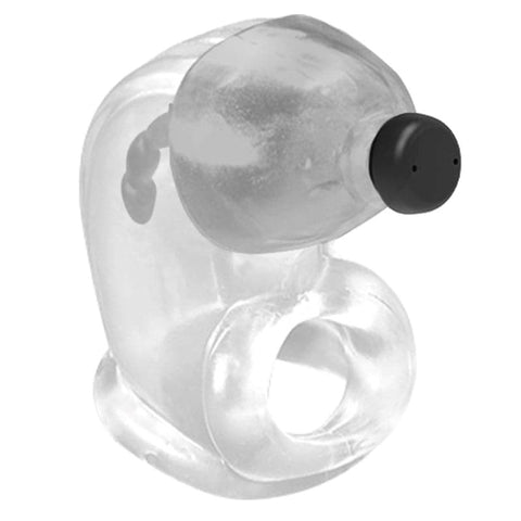 BDStyle Cock Cage With Electric Shock Penis Plug Chastity Device - Male Chastity