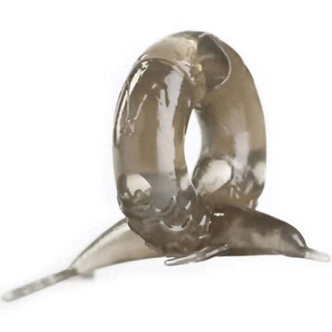 Evolved Crossbones The Diving Dolphin Single Bullet Cock Ring - Cock Rings