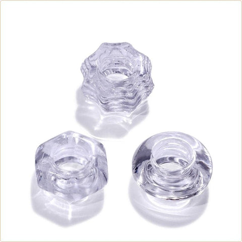 BDStyle Crystal Cock Ring Set Stretchy TPE Material - Ball and Cock Toys