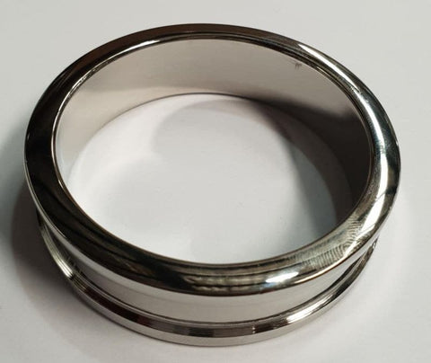 Hells Couture Deep Shallow Cock Ring Steel Construction Premium Quality - Cock Rings