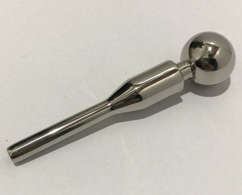 Hells Couture Demented Visions Steel Penis Plug Hollow Cum Thru Design - Penis Plugs