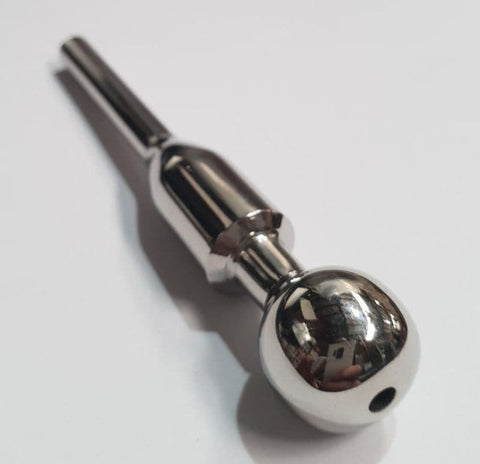 Hells Couture Demented Visions Steel Penis Plug Hollow Cum Thru Design - Penis Plugs