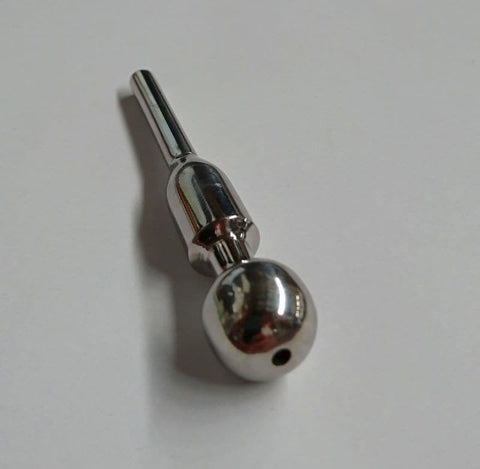 Hells Couture Demented Visions Steel Penis Plug Hollow Cum Thru Design - Penis Plugs