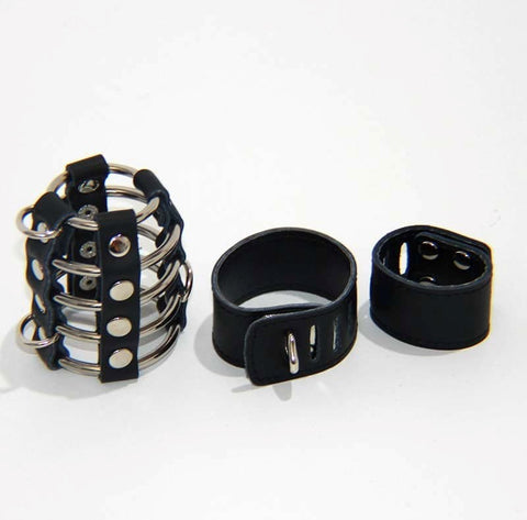 BDStyle Deviant Toys Gates of Hell Cock Cage Male Chastity Device - Male Chastity