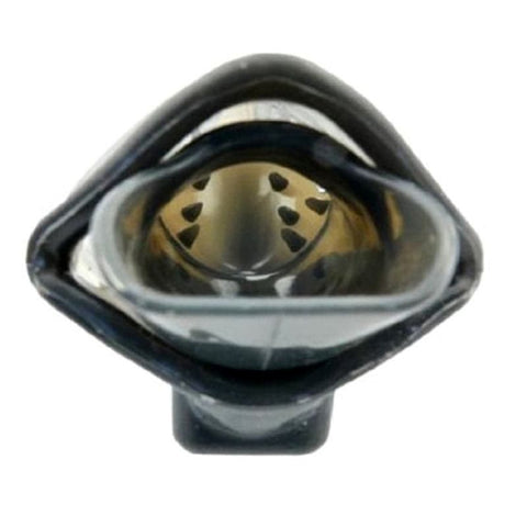 BDStyle Dick Cage Silicone Chastity Device Black with Locking Mechanism - Male Chastity