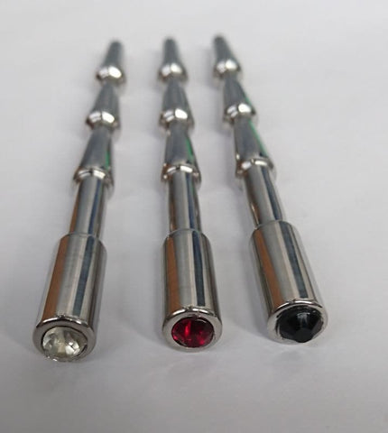 Hells Couture Diviner Four Stage Penis Plug Medical Grade Steel - Penis Plugs
