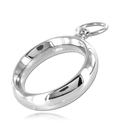 Hells Couture Donut Metal Cock Ring Premium Stainless Steel - Cock Rings