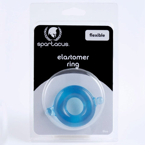 Spartacus Enterprises Elastomer Cock Ring Large Double Thickness Design - Cock Rings