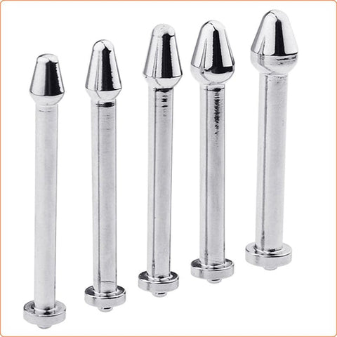 BDStyle Electric Shock Penis Plug Medical Grade Steel with Electrostimulation - Penis Plugs