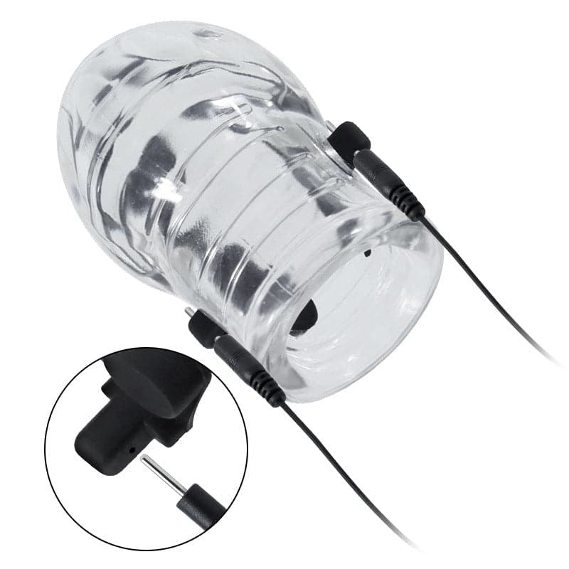 Electric Shock Penis Trainer Ring - - Male Chastity