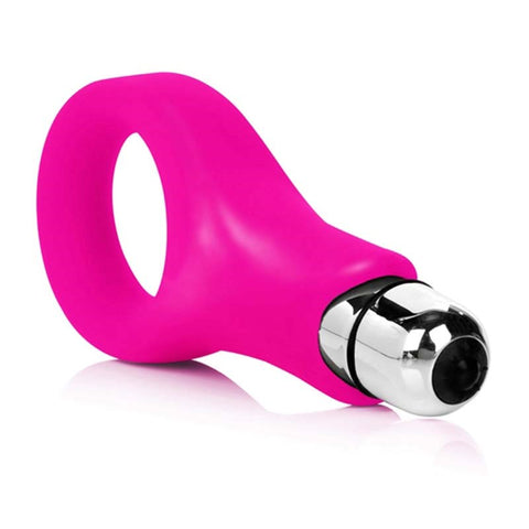 California Exotics Embrace Couples Ring with Removable Bullet Vibrator - Vibrating Cock Rings