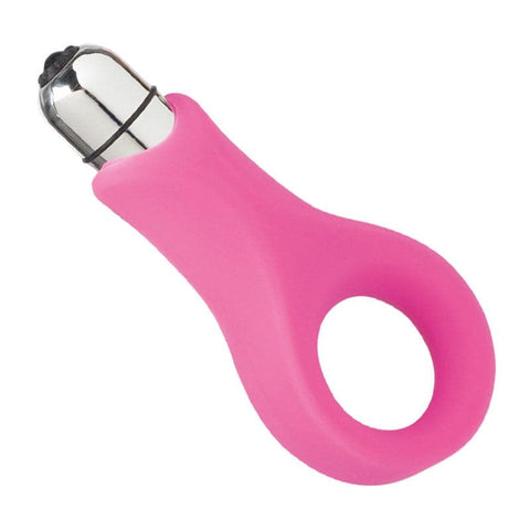 California Exotics Embrace Couples Ring with Removable Bullet Vibrator - Vibrating Cock Rings