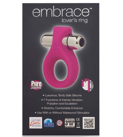 California Exotics Embrace Lovers Cock Ring with Remote Control - Cock Rings