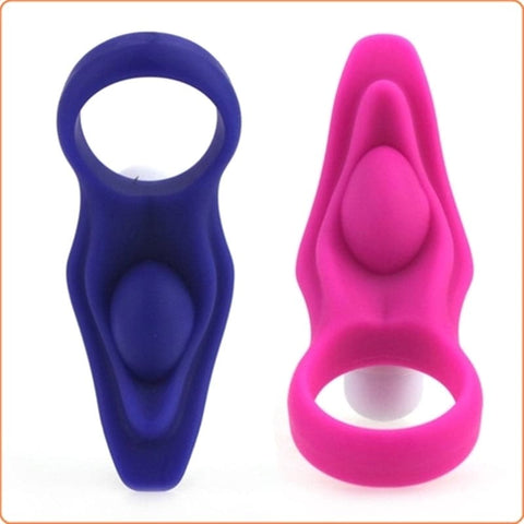 BDStyle EVE Storm Owners Lock Fine Ring Vibrating Cock Ring - Ball and Cock Toys