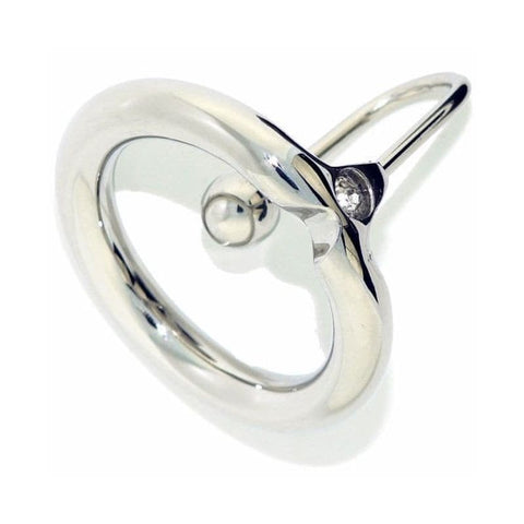 Hells Couture Fancy Sperm Stopper Diamond Crystal Cock Ring - Penis Plugs