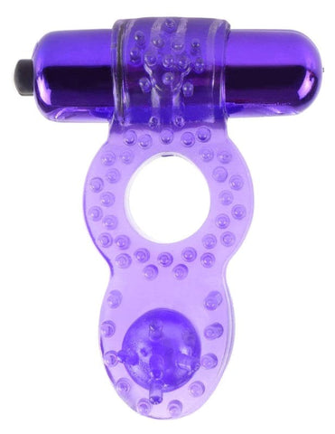 Pipedream Products Fantasy C Ringz Ball Banger Super Ring with Vibration - Cock Rings