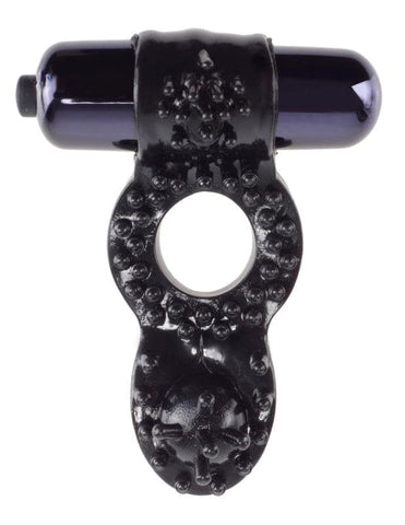 Pipedream Products Fantasy C Ringz Ball Banger Super Ring with Vibration - Cock Rings