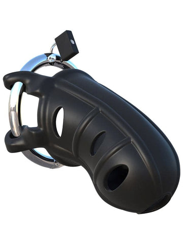 Pipedream Fantasy C-Ringz Hardcore Silicone Cock Blocker - Male Chastity