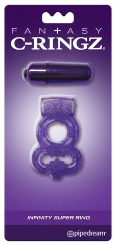 Pipedream Products Fantasy C Ringz Infinity Super Ring Dual Cock Ring - Vibrating Cock Rings