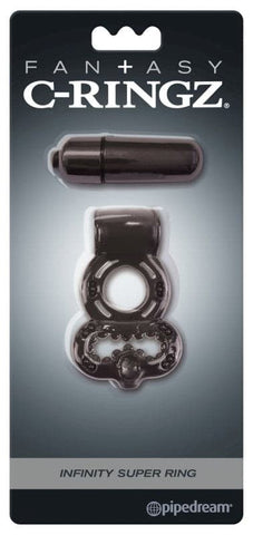 Pipedream Products Fantasy C Ringz Infinity Super Ring Dual Cock Ring - Vibrating Cock Rings
