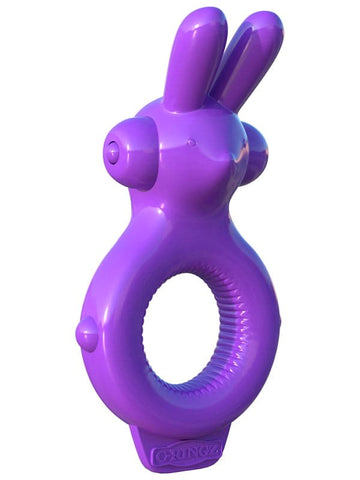 Pipedream Fantasy C Ringz Ultimate Rabbit Ear Cock Ring with Dual Stimulation - Vibrating Cock Rings