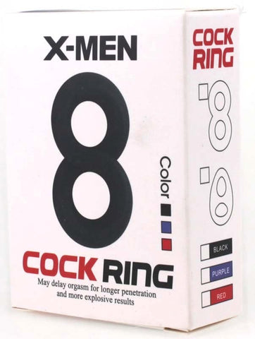 Figure 8 Silicone Cock & Ball Ring - Ball and Cock Toys