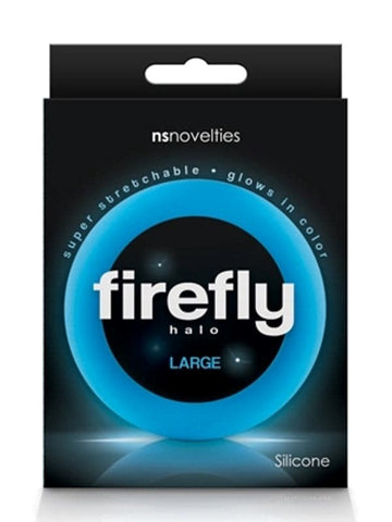 NS Novelties Firefly Halo Cock Ring Large 60mm Glow in Dark Enhancement - Cock Rings