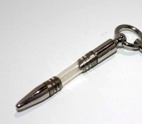Hells Couture Flexible Penis Plug With Steel Glans Ring Dual Stimulation - Penis Plugs