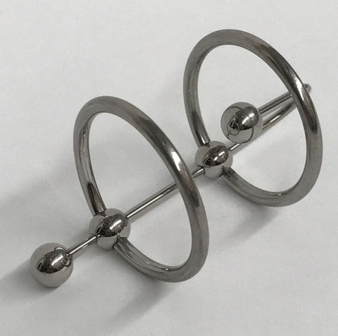 Hells Couture Freak Out Nation Sperm Plug & Dual Glans Dual Rings - Penis Plugs