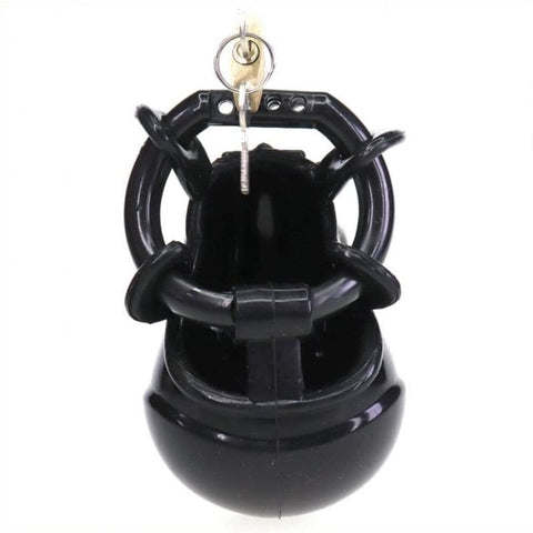 BDStyle Full Egg Locker Male Chastity Cage TPR Construction - Male Chastity