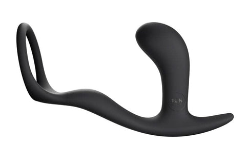Fun Factory Bootie Ring Dual Stimulation Cock Ring with Butt Plug - Ball and Cock Toys