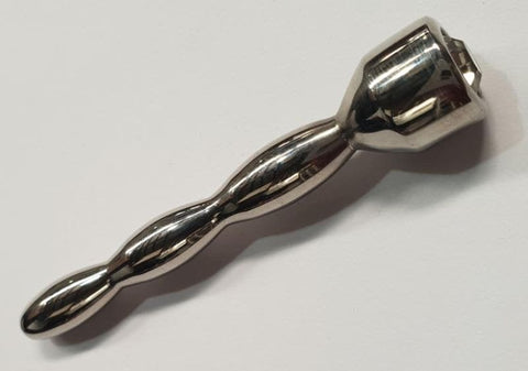Hells Couture Gemmed Penis Plug Surgical Steel with Decorative Gem - Penis Plugs